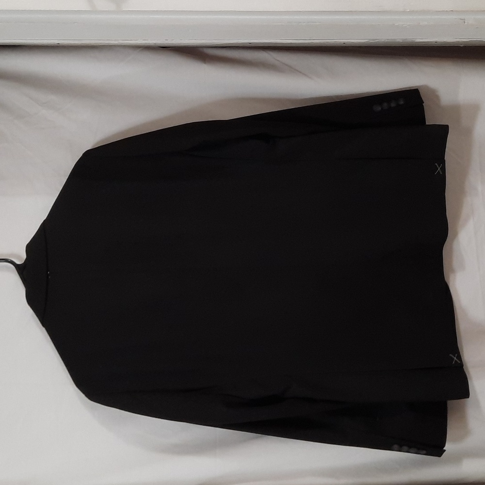 HAGGAR MENS BLACK BLAZER - SIZE 38 SHORT - NEW WITH TAGS - SRP $200.00 - Picture 2 of 10
